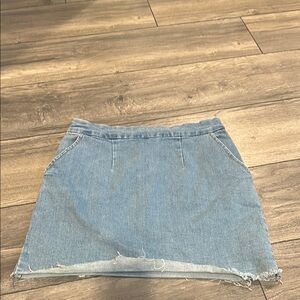 Forever 21 Denim Mini Skirt, size M